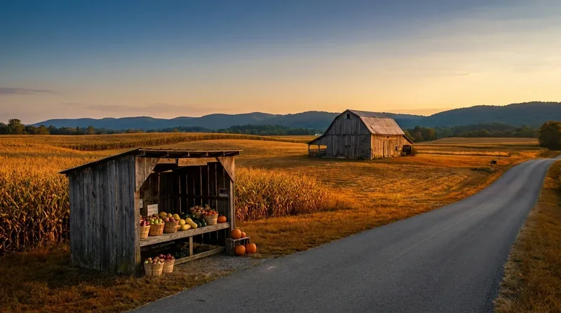Farm with a barn, fields and a roadside produce stand, How to Start a Farm Business in Illinois